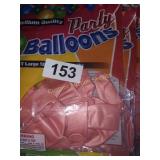 7 PKS OF 10 PARTY BALLONS