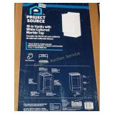 PROJECT SOURCE 18 IN VANITY MARBLE TOP RETAIL$129