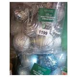 2 CT 18 EACH SHATTERPROOF ORNAMENTS