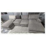 MACY'S 4PC CHAISE LEATHER SECTIONAL SOFA RETAIL