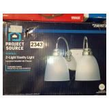 2 LIGHT VANITY LIGHT