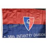 38TH INFANTRY DIVISION 3X5 FLAG