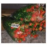 6 BUNDLES ORANGE ARTIFICIAL FLOWERS