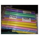 50 CT COLORED STRAWS