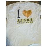 LARGE I LOVE JESUS TSHIRT