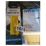 AUDIO CAR KIT AND LIGHTING USB CABLE