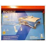 KOBALT 5 AMP 7 IN WET TABLETOP TILE SAW RETAIL