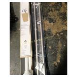 2 DRAPERY ROD SETS