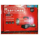 CRAFTSMAN PROPAINE HEATER RETAIL $100