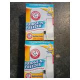 2 BOXS OF BAKING SODA