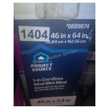 46 X 64 IN VINYL MINI BLIND