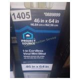 46 X 64 IN VINYL MINI BLIND