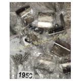 8PC METAL WALL HOOKS