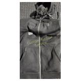 MEN'S SMALL FREE COUNTRY ZIP UP HOODIE