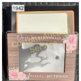 BRIDESMAID 4X6 PICTURE FRAME