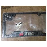 V6 XSE LICENSE PLATE