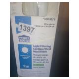 59 X 64 IN VINYL MINI BLIND