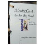 5 GARDEN FLAG STANDS
