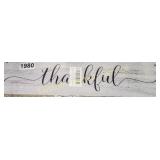 4x16 WOODEN WELECOME SIGN