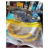 GAS CONNECTOR AND DISHWASHER DRAIN HOSE