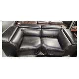 2PC POWERED LEATHER SECTIONAL