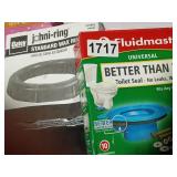WAX RING AND TOILET SEAL