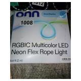 RGBIC MULTICOLORED NEON FLEX ROPE LIGHT