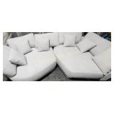 2PC LARGE LOUNGE SOFAS