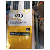 2 CT EXTENSION SPRINGS
