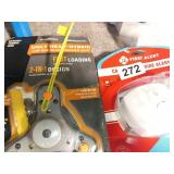 TRIMMER HEAD AND CARBON MONOXIDE ALARM