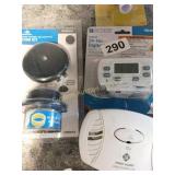24 HOUR TIMER TRIM KIT AND CARBON MONOXIDE ALARM