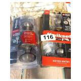 KEYED DOOR KNOBS