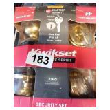 KEYED DEADBOLT DOOR KNOB