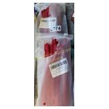 RED VELCRO STRAPS