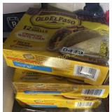 3 BOXES OF TACO SHELLS