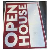 OPEN HOUSE SIGN