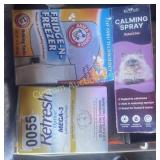 EYE DROPS, CAT CALMING SPRAY, & BAKING SODA