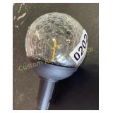 SOLAR GLASS GARDEN LIGHT HEAD