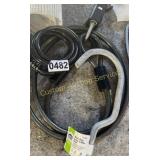 2 LOCKS & BIKE HOOK