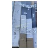 4 DRAPERY ROD SETS