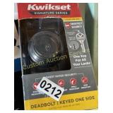 DEADBOLT KEYED ENTRY