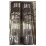 2 WALL MOUNT CANDLE HOLDERS