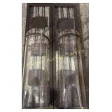 2 WALL MOUNT CANDLE HOLDERS