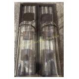 2 WALL MOUNT CANDLE HOLDERS