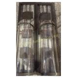 2 WALL MOUNT CANDLE HOLDERS