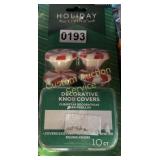 10CT DECORATIVE KNOB COVERS