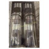 2 WALL MOUNT CANDLE HOLDERS
