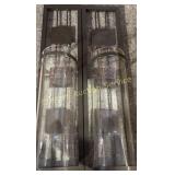 2 WALL MOUNT CANDLE HOLDERS