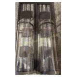 2 WALL MOUNT CANDLE HOLDERS