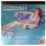 BLUE POOL CHAIR